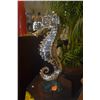 Image 1 : MEXICAN SILVERPLATED SCULPTURE BY D' ARGENTA, DEPICTING A SEAHORSE, EDITION NUMBER 2/50