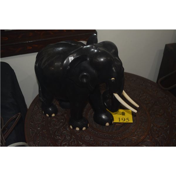 HARDWOOD ELEPHANT CARVING