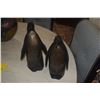 Image 1 : BRONZE SCULPTURES, DEPICTING PENGUINS BY LYNN SWANSON (2 PCS)