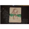 Image 2 : 14 1/4" PLUMERIA ETCHED CHARGER & JOHN YOUNG CARDS (11 PCS)