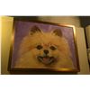 Image 1 : FRAMED OIL ON CANVAS, "LET'S PLAY"; BY LISA SHIROMA (17" X 13")