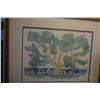 Image 1 : FRAMED PRINT, "SHADE TREE"; SIGNED RIE MUNOZ 86/950 (20" X 17")
