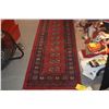 Image 2 : PERSIAN RUNNER, RED & BLACK (27" X 138")