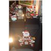 Image 1 : COLLECTION OF CHRISTMAS DECOR & ORNAMENTS (6 PCS) (DOES NOT INCLUDE STANDS)