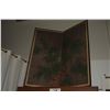 Image 1 : 2 PANEL JAPANESE SCREEN W/BAMBOO & BIRD MOTIF (28" X 60" EACH PANEL)