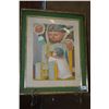 Image 1 : FRAMED COLOR LITHOGRAPH; JEAN CHARLOT (9 3/4" X 11 1/2")