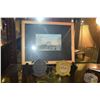 Image 1 : FRAMED POSTCARDS: COUNTRY CLUB HONOLULU, OAHU COUNTRY CLUB EMBROIDERED PIN & METAL GOLF BAG TAG (3 P