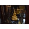 Image 1 : 3 BUDDHAS: BRONZE THOUSAND ARMS BUDDHA, THAI CALLING THE EARTH BUDDHA & JAPANESE BUDDHA (3 PCS)