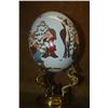 Image 3 : DISNEY OSTRICH EGG HAND PAINTED BY JUTTA, DEPICTING SNOW WHITE & THE SEVEN DWARFS; SIGNED & INSCRIBE