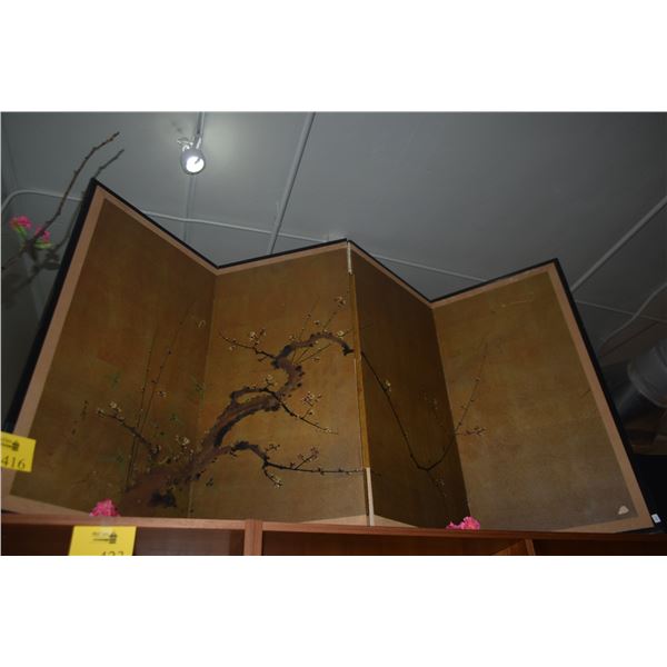 4 PANEL JAPANESE SCREEN