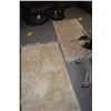 Image 1 : CHINESE RUG, CELADON, PINK & IVORY SILK (27 1/2" X 48") (2 PCS)