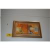 Image 1 : FRAMED ABSTRACT PAINTINGS (37" X 16 1/2")
