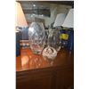 Image 1 : CRYSTAL & GLASS VASES (3 PCS)