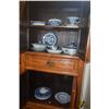 Image 1 : COLLECTION OF ASSORTED BLUE & WHITE CHINA PLATES, CUP, COVERED DISHES, SPOONS, ETC. (25 PCS)