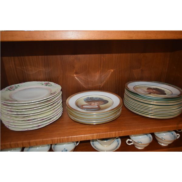 COLLECTION OF HAVILAND PLATES, ROYAL WORCESTER (MIRANDA) PLATES & THOMAS PORCELAIN PLATES (29 PCS)