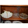 Image 1 : ROYAL DOULTON COLLECTOR PLATES, CRYSTAL VASES & LEAF BOWL (8 PCS)