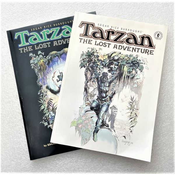 Edgar Rice Burroughs, Tarzan The Lost Adventre - 2 Novellas