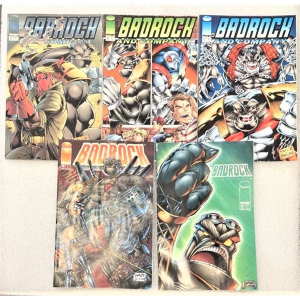 Image Comics,  FIVE Badrock Comics