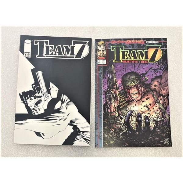 Image Comics, Team 7 , Issues 4 Feb and 1 May