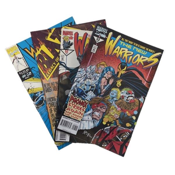 FOUR Comics,  The New Warriors and Blaze