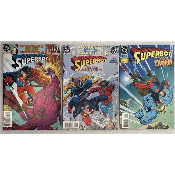 THREE Superboy Comics