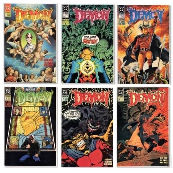 DC Comics The Demon - 1990/91 The Demon #4, 5, 7, 8, 9 & 10