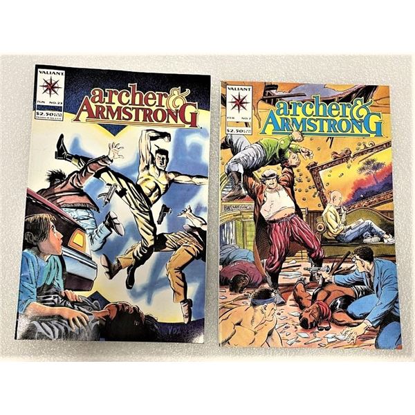 Archer & Armstrong - TWO Valiant Comics