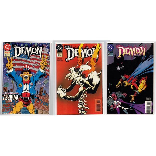 DC The Demon #27, 42 (x2), and 45