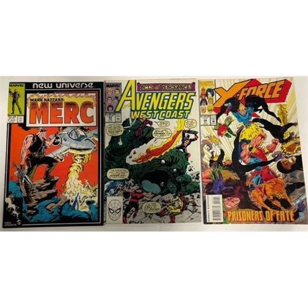 Marvel comic lot of 3