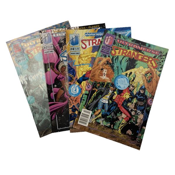 Malibu Comics,  Ultraverse The Strangers, FOUR COMICS