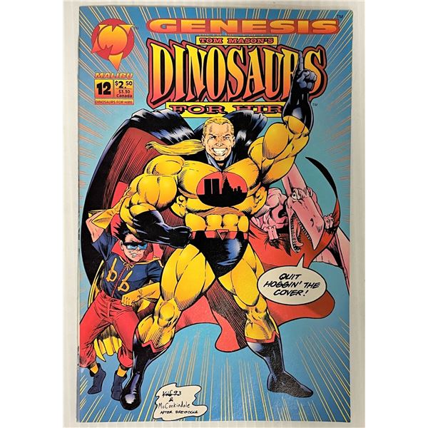 Malibu Comics, Genesis, Tom Mason's Dinosaurs for Hire