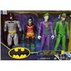 Image 1 : DC Comics Batman 12" Figures  - QUANTITY OF FOUR