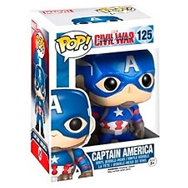 Captain America 125 Funko Pop