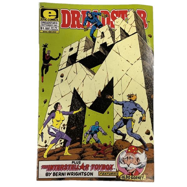 Epic Comics Dreadstar Plan M