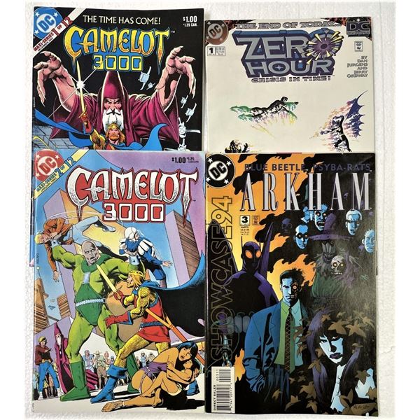 Four DC Comics , Camelot, Zero Hour, Arkham