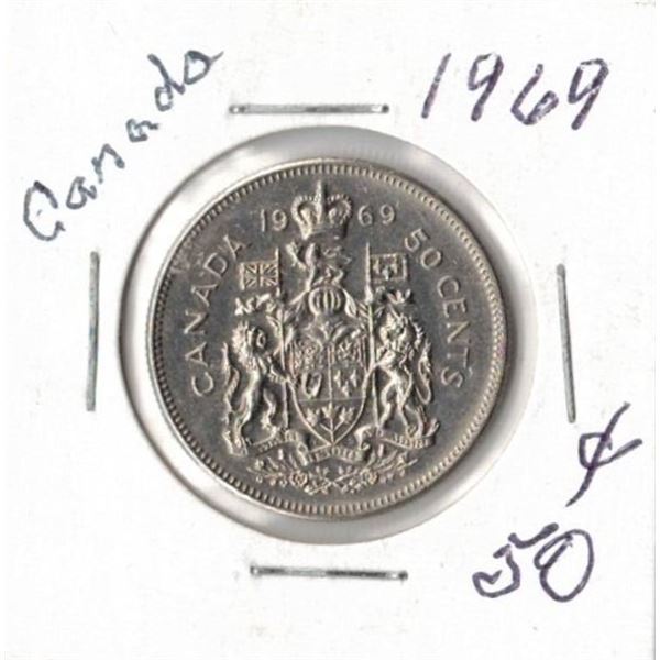 1969 Canada Fifty Cents