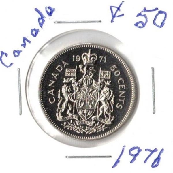 1971 Canada Fifty Cents