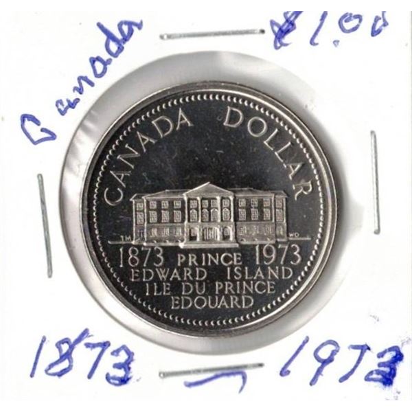 1973 PEI Canada One Dollar Coin