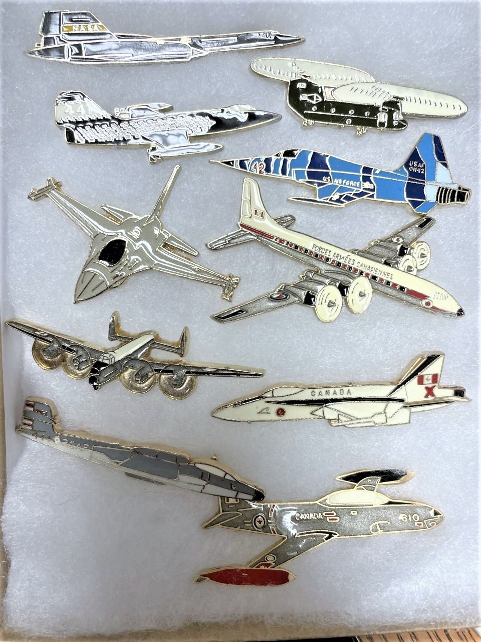 TEN Large Airplane Pins
