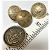 Image 2 : Canadian Army Buttons:  Royal Canadian Engineers and Princess Patricia's Canadian Light Infantry