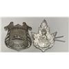 Image 1 : Canadian Military Base-Fort Patrol Cap badge and Pin