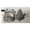 Image 3 : Canadian Military Base-Fort Patrol Cap badge and Pin