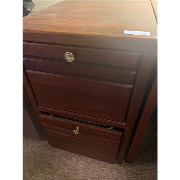 Wood Filing Cabinet 19W x 30H x 24D