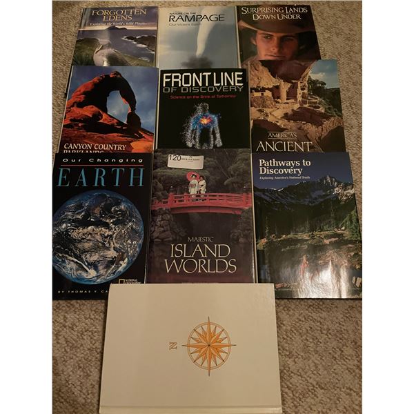 10 National Geographic Hardcover Books