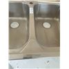 Image 3 : New Stainless Double Kitchen Sink $390 Retail LOX620