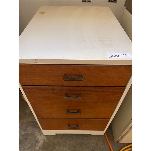 Wood Storage Cabinet With Plumbing 