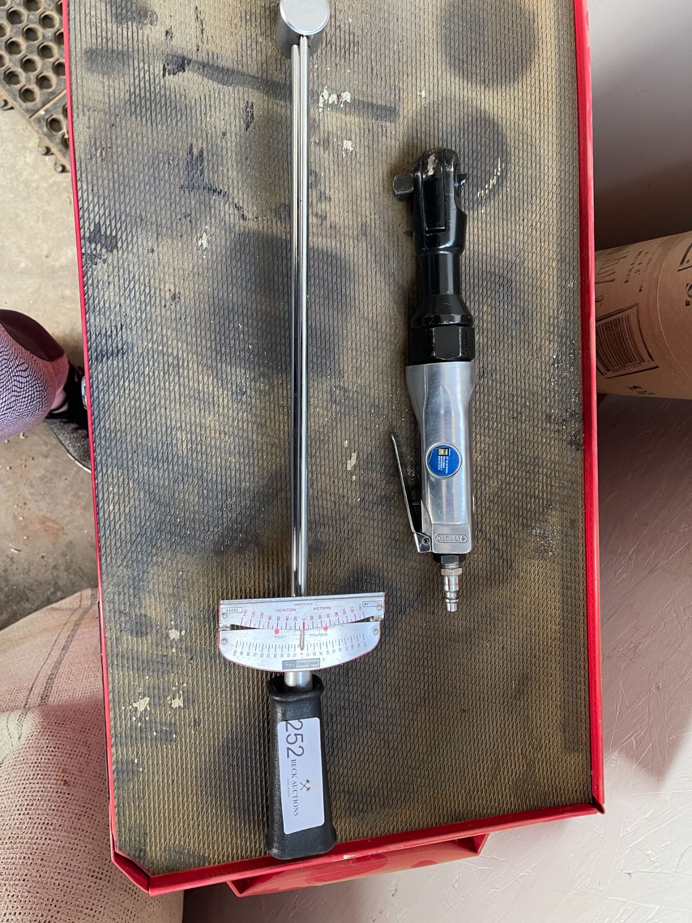 Mastercraft Torque Wrench Air Wrench