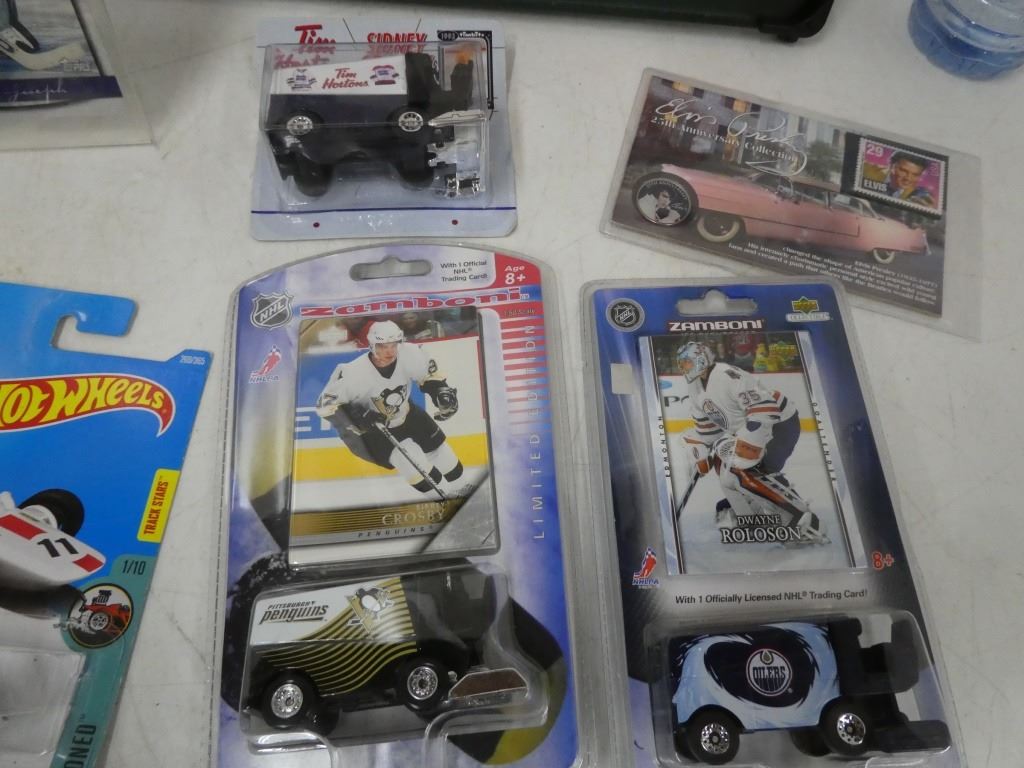 Hot Wheels toy cars & NHL zamboni toy cars