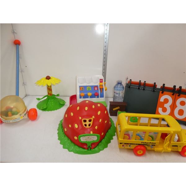 assorted children's toys
