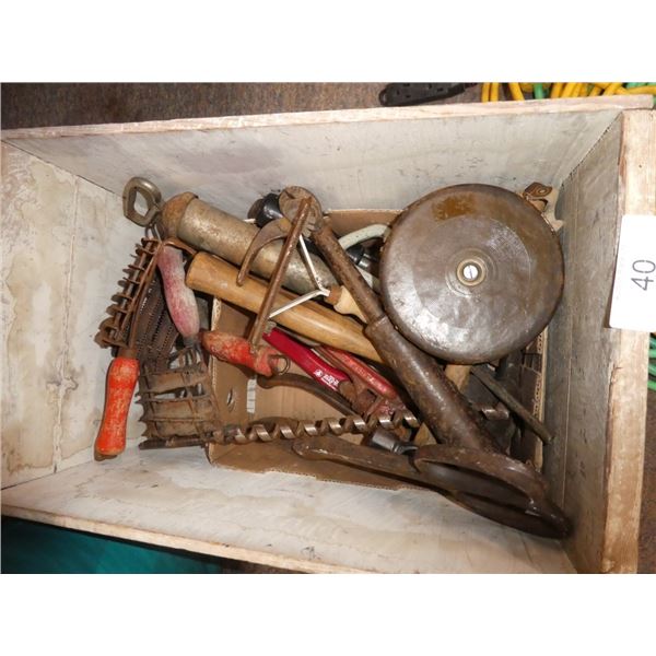assorted vintage  tools